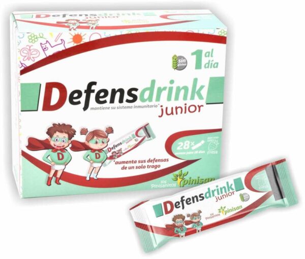 DEFENSDRINK JUNIOR, pinisanitos, 28 sticks